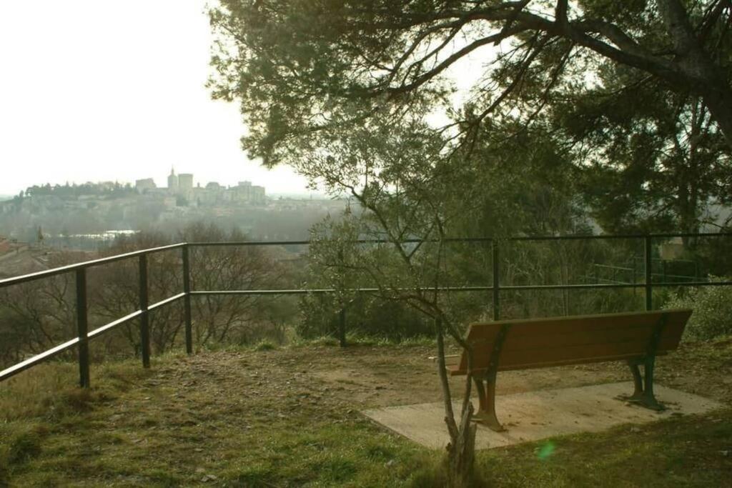 La Cigale - Vieux Village - Charmante Maisonnette Climatisee Avec Jardin Villeneuve-lès-Avignon Extérieur photo
